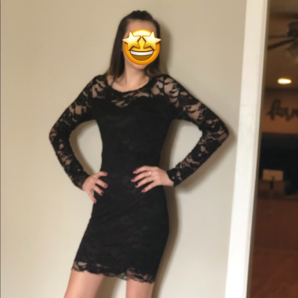 Black party dress